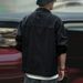 Retro Workwear Denim Jacket Men's Fashionable Loose Collar Denim Jacket_mkmklike.com
