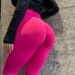 Women's Butt-lifting Fitness Elastic Tight High-waisted Running Sports Yoga Long Pants, Peach Butt Shaping_mkmklike.com