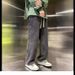 American Retro Multi-pocket Tooling Jeans Men's Spring And Autumn Trendy Brand Ins High Street Loose Straight Wide-leg Trousers_mkmklike.com