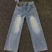 Men's American Style Jeans Suede Patchwork Loose Straight Leg Casual Pants for Cross Border Foreign Trade_mkmklike.com
