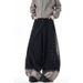 American Retro Old Splicing Burr Rivet Jeans Men's Deconstruction Style Niche Wide-leg Scimitar Pants_mkmklike.com