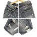 Men's 2026 Harem Denim Shorts Trendy Brand Casual Wide Leg Mid-Length Pants Standard Thickness Slight Stretch Polyester_mkmklike.com