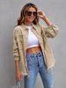 Distressed Denim Jacket Women's Oversized Long Sleeve Shirt Casual Streetwear Vintage Coat In 16 Colors_mkmklike.com