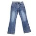 Men's Heavyweight Slub Denim Jeans – Vintage Washed Wide-Leg Flared Pants With Retro Stripes & Stacked Hem_mkmklike.com