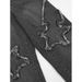 Men's Clothing Men's Distressed Streetwear Jeans With Irregular Star Embroidery - Relaxed Fit Straight Leg Denim Pants For Casual & Urban Style_mkmklike.com