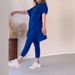 Women's Clothing new autumn round neck bat shirt large size loose sweater casual two piece set_mkmklike.com