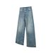 Vintage Loose Fit Low-Rise Wide Leg Jeans For Teens, Straight-Leg Dragging Denim Pants For Men, Casual Streetwear_mkmklike.com