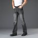Pulse Dunhuang Net Loose Flared European And American Trendy Men's Jeans Big Foot Pants_mkmklike.com