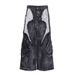 Wasteland Style Old Retro Ripped Jeans Women's Autumn American Design Sense Loose Drape Straight Wide-leg Pants_mkmklike.com
