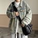 Pulse Pulse Men's Denim 2025 Autumn Winter New Brand European American Street Style Loose Comfortable Versatile Casual Jacket Trendy_mkmklike.com