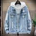 Men's Clothing jacket Youth Trend Brand Ripped Casual Tops_mkmklike.com