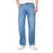 Spring And Summer Thin Versatile Simple Jeans Men's New Pure Cotton Loose Straight Jeans Men's Foreign Trade Large Size Pants_mkmklike.com