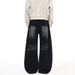 LKTM Men's Ripped And Distressed Jeans American Style Cutout Scimitar Design Deconstructed Silhouette Pants for Men And Women_mkmklike.com