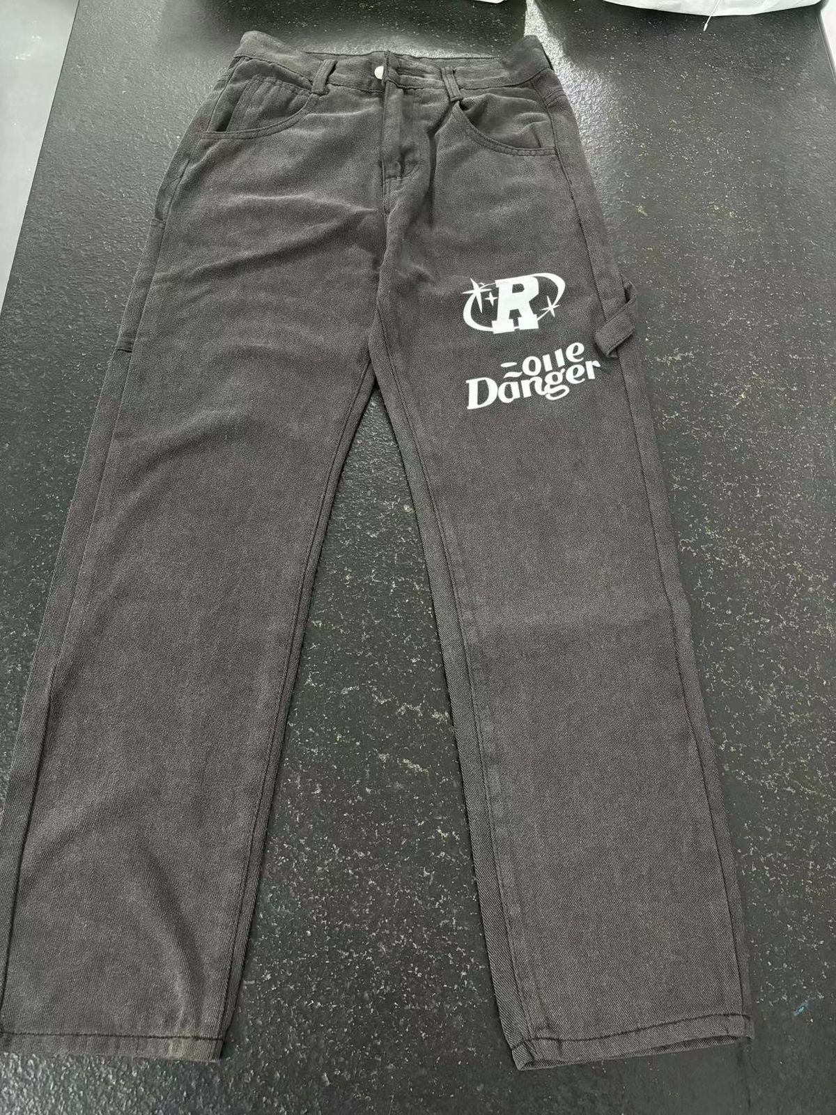 Men's Jeans American Vibe High Pants Ins Hiphop Fried Street Jeans Male Design_mkmklike.com