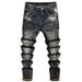 Men's Clothing Trendy Jeans, Korean Style, Slim Fit, Straight Leg, Versatile, New High End Casual Trousers_mkmklike.com