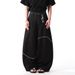 Black Embroidered Jeans Men's Straight Loose Scimitar Wide Legs American High Street Pants Trendy Brand Ruffian Handsome Design Trousers_mkmklike.com
