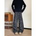 Military Cargo Jeans – Vintage Camo Print, Relaxed Fit, Multi-Pocket Utility Pants For Men (S-XXXL, Cotton Blend, Washed Denim)_mkmklike.com