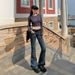 YC&American Retro Low-waist Sexy Stretch Slim-fit Versatile Flared Jeans For Women In Early Autumn & Extra-long Pants_mkmklike.com