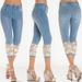 K Lace Ankle Thin Stretch Jeans For Women To Look Slim_mkmklike.com