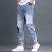 Spring And Autumn New Harem Jeans Men's Nine-point Trendy Brand Slim Fit Versatile Casual Slimming Skinny Pants Ins_mkmklike.com