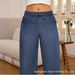 Summer High Waisted Slimming Floor Length Tencel Denim Jeans Loose Fit Versatile Casual Style for Women 2026 New Arrival_mkmklike.com