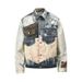 Loom Foreign Trade European And American High Street Fashion Unisex Washed AC Same Style Printed Jacket Basic Denim Clothing_mkmklike.com