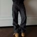 Original Color Wide-Leg Jeans For Men American Retro Baggy Style Loose Straight Long Pants_mkmklike.com