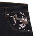 Women's Clothing Plum Blossom Embroidery Pattern Wide Leg Pants Men And Women Denim_mkmklike.com