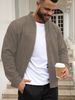New Cross-Border Men's European And American Fashion Casual Hot-Selling Suede Lightweight Sweatshirt Jacket_mkmklike.com