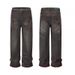 Nordmann European And American Style Retro Washed Rust Color Jeans For Men, Ins Trend Loose Straight High Street Wide Leg Niche_mkmklike.com