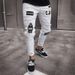 In Stock Cross-Border New Wish European And American Men's Skinny Jeans Ripped Badge Small Foot Pants_mkmklike.com