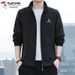 Lunar Apex Woodpecker Crew Neck Spring New Casual Men's Slim Fit Versatile Breathable Baseball Jacket Windbreaker_mkmklike.com