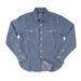 Loom OKONKWO New Vertical Striped American Retro Men's Workwear Long Sleeve Shirt_mkmklike.com