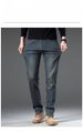 High-end Jeans Men's Autumn And Winter Velvet Slim-fitting Straight Elastic Casual Trousers New Fashion Men's Trousers_mkmklike.com
