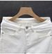Men's Trendy Black Slim Fit Jeans Korean Style Cropped Casual Pants For Spring And Summer_mkmklike.com