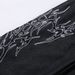 High Street Design Thorn Embroidery Loose Wide-Leg Denim Men's Hip-Hop Trend Niche Big Flare Floor-Length Pants_mkmklike.com
