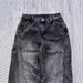 Jeans Men's American High Street Ruffian Handsome Black Gray Niche Cleanfit Washed Splicing Loose Mopping Trousers_mkmklike.com