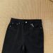 Men's Black Straight Bootcut Jeans High Street Vintage Clean Fit Slim Stretch Denim Pants_mkmklike.com