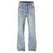 Men's Clothing Washed Jeans Retro Flared Straight Pants_mkmklike.com