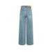 Medium Blue Stretch Straight-leg For Women, 2026 Spring New Style, Loose Fit, Slimming, Versatile Long Pants, Zhongshan_mkmklike.com