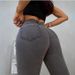 Fiona Kevin Women's High-Waisted Skinny Jeans – Stretch Denim Pencil Pants With Vintage Wash (Blue/Black/Gray)_mkmklike.com