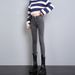 Solid Color Women's Jeans, Fleece-lined Thickened, Slim-fit, 2025 New Model, Slimming And Height-enhancing,_mkmklike.com