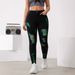 Fit High Waist Skinny Jeans For Women - Stretchy Slimming Pencil Pants With Butt Lifting Design (Green/Red)_mkmklike.com