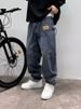 Men's Clothing Curved Blade Jeans Vintage Asymmetric Fly Jeans - Samurai-Inspired Straight Leg Denim With Multi-Pocket Utility (8 Classic Sizes)_mkmklike.com