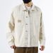 Cowboy Spring And Autumn New Style Trendy Wide Loose Yellow Workwear Jacket Youth Men's Casual Top Lapel Trend_mkmklike.com