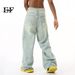 EF JEANS | 2024 New Product, Light-colored Straight Wide-leg Jeans, Loose Mopping And Washing, Casual And Versatile Tide_mkmklike.com