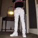 Men's Clothing Fashionable Casual White Jeans Plus Size Loose Fit For Men For Formal & Casual Whiskers Jeans Washed Slightly_mkmklike.com