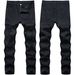 Men's Clothing Jeans Elastic Small Straight Casual Versatile Slim Pants_mkmklike.com