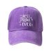 Unisex Men's and women's casual simple trend embroidery BEST PAPA EVER washed baseball cap_mkmklike.com