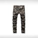 Men's Clothing New Retro Camouflage Jeans Denim_mkmklike.com
